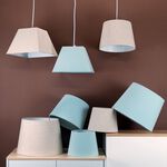 Duck Egg Square Lamp Shade - 10"